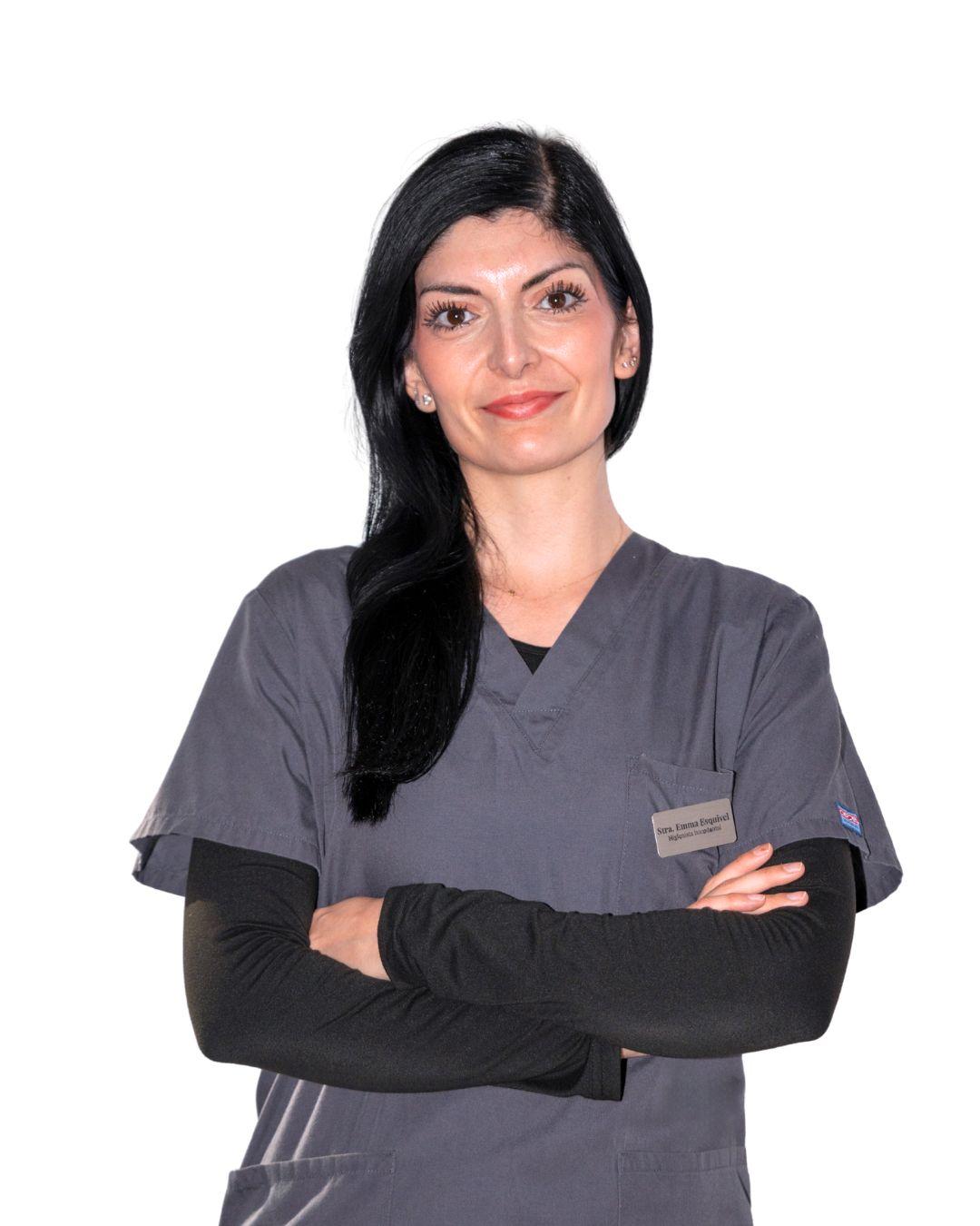 Emma Esquivel, higienista bucodental del equipo de IMIPO